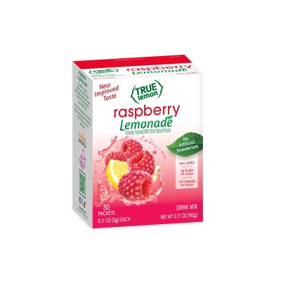 True Lemon Raspberry Lemonade - 30 Packets