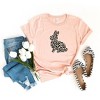 Simply Sage Market Women's Leopard Bunny Short Sleeve Graphic Tee - 3 of 3