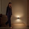 YANSUN 2-Pack Plug-In Motion Sensor Night Light Cylindrical Design with Black Finish and Gold Accent, 3000K, 3 Adjustable Modes - 3 of 4