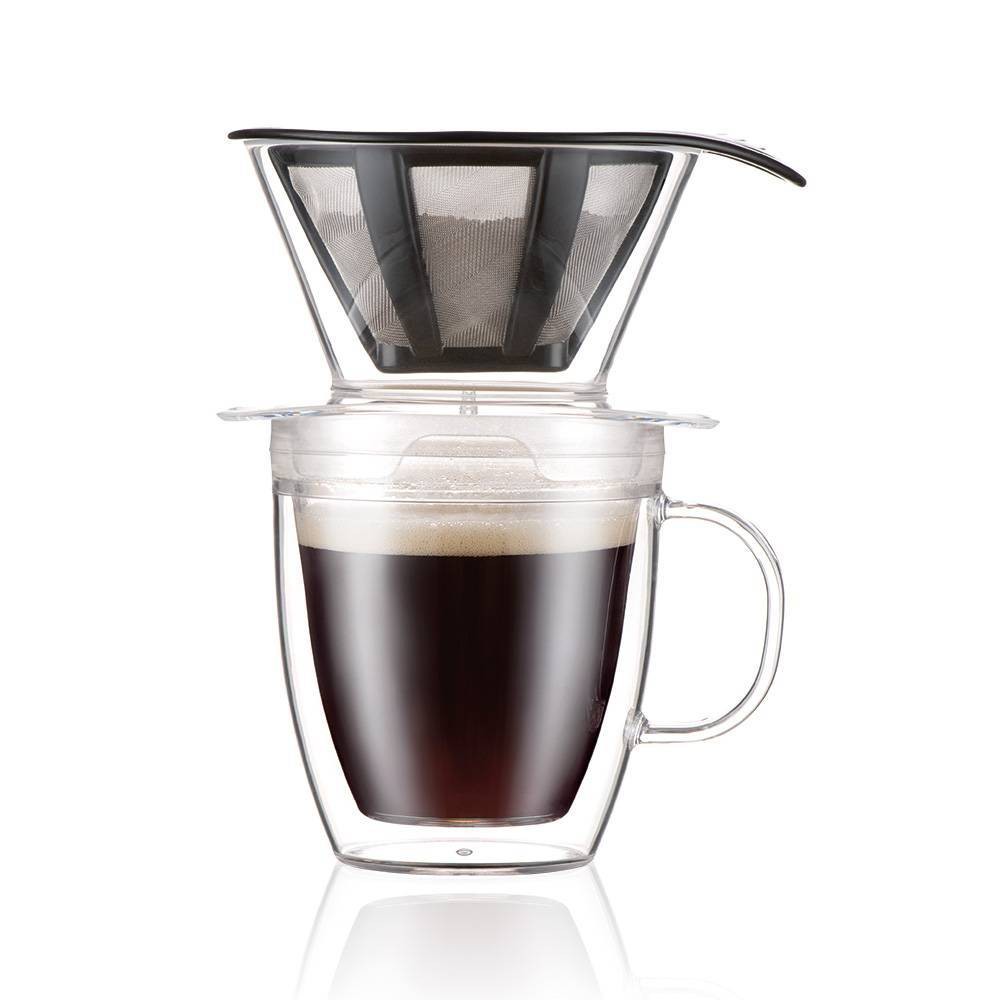 Bodum 15oz Pour Over Coffee Maker Single-Serve -
