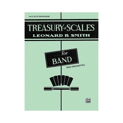 Alfred Treasury of Scales for Band and Orchestra 1st E-Flat Alto Saxophone