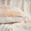 REGALWOVEN Fade-Resistant Tie-Dye Teddy Fleece Soft Plush Pillow Covers 2 Pcs - 3 of 4