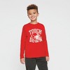 The Juniper Shop Touchdown Helmet Youth Long Sleeve Tee - 2 of 3