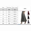 Coolmee Women's Ankle Length Maxi Skirt High Waist A-line Flowy Tie Back Long Skirts with Pockets - 2 of 2