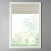 Vynxaria 27"Wx64"L Printed Faux Silk Room Darkening Cordless Roman Shade,Ivory(Only 1 PC) - 4 of 4