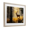 Stupell Industries Spotted Stag in Autumn Wilderness Framed Print Under Glass Art - 2 of 4
