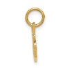 Black Bow Jewelry 14k Yellow Gold Special Sister Charm or Pendant, 21mm - 2 of 4