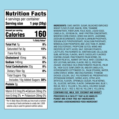Birthday Cake Cake Pops - 5.4oz/4ct - Favorite Day™