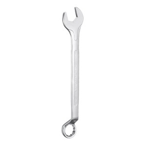 Unique Bargains CR-V Steel Nickel Plated Metric 12-Point Box End Combination Wrench - 1 of 4