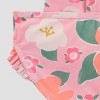 Carter's Just One You&#174 Toddler Girls' Long Sleeve Floral 2PC Rash Guard Swimsuit Sets - Pink - 4 of 4