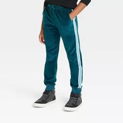 Boys' Velour Pull-On Jogger Sweatpants - Cat & Jack™ Green S