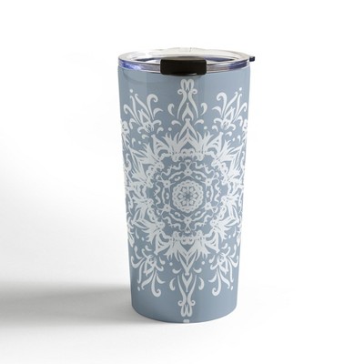 Lisa Argyropoulos Snowfrost Travel Mug 20 oz Stainless Steel Travel Mug - Deny Designs