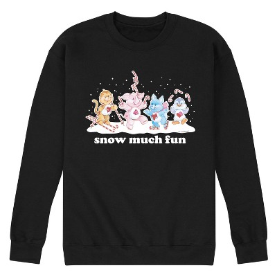 Men's - Care Bears - Cousins Snow Much Fun Graphic Fleece Sweatshirt