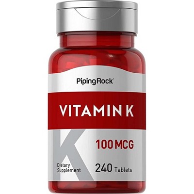 Piping Rock Vitamin K 100 mcg | 240 Tablets