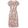 Women's V-Neck Flounce Dress - LASCANA - 4 of 4