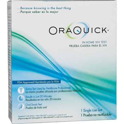 oraquick in home hiv test kit target