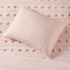Gracie Mills Eloise Clip Jacquard Duvet Cover Set - Full/Queen - Blue - 4 of 4