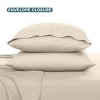 4 Piece Bed Sheet Set with Envelope Pillowcases - Ultra Soft - Bare Home - 4 of 4