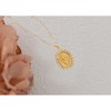 Anna-Kaci Gold Plated Crystal Rhinestone Mary Catholic Necklace Christian Jewelry for Women - 4 of 4