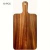 Dexmalle 10pcs Acacia Wood Cutting Boards With Handles - 2 of 4