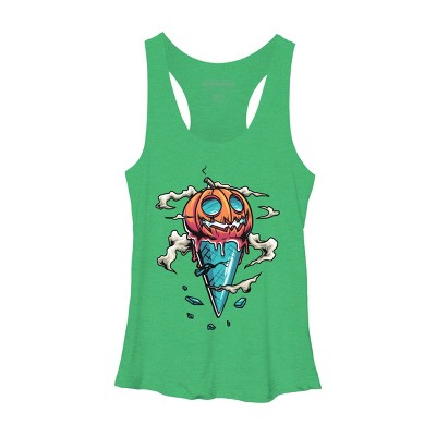Women's Design By Humans Halloween By anggatantama Racerback Tank Top