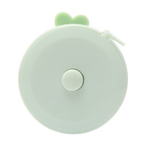 Unique Bargains Measure Tape Plastic Push-Button Tape Measure Pink Lucky Heart Design +/-5% Accuracy Plastic 1.97"x1.97"x0.71" 1 Pcs - 1 of 3