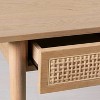 Wood & Cane Writing Desk Natural - Hearth & Hand™ with Magnolia - 3 of 4