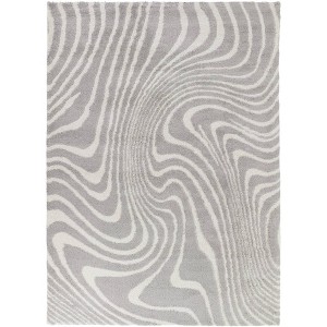 Balta Rugs Bandinelli Abstract Plush Area Rug Gray - 1 of 4