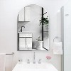 PAGED 24x36 Inch Vanity Mirror Arched Bathroom Mirror with Metal Frame, Wall Mirror for Bathroom, Dressing Room - 2 of 4