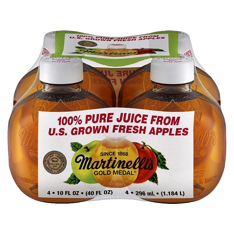 Martinelli's Apple Juice - 4pk/10 fl oz Bottles, 1 of 8