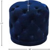 Meridian Furniture,Harper Velvet Ottoman/Stool - 3 of 4