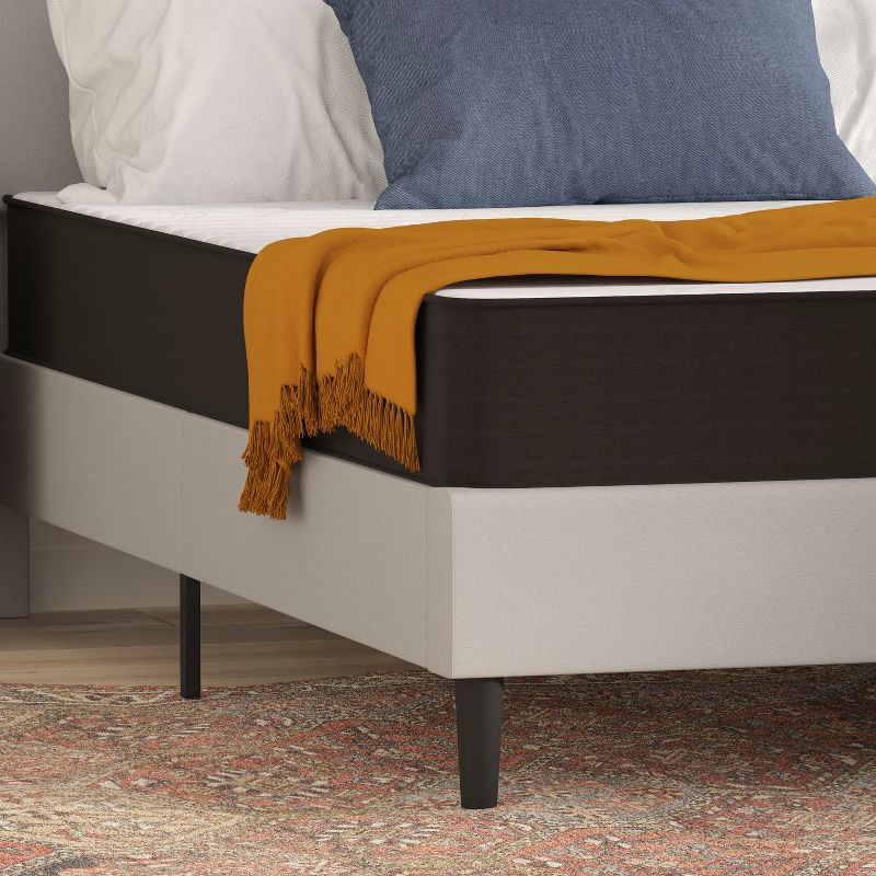 Flash Furniture Capri Comfortable Sleep 8 Inch CertiPUR-US Certified Foam and Innerspring Hybrid Mattress, Mattress in a Box, 5 of 13