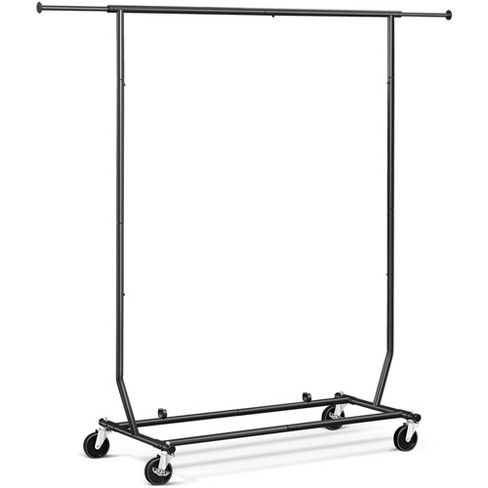 Yaheetech Adjustable Garment Rack Clothing Rack Black : Target