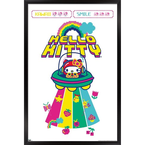 Trends International Hello Kitty And Friends - Happy Birthday Framed Wall  Poster Prints : Target