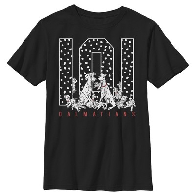 Boy's One Hundred and One Dalmatians The Whole Family T-Shirt