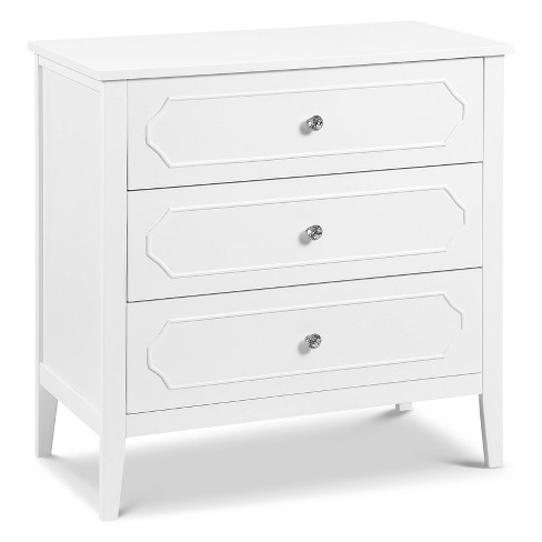 Davinci Chloe Regency 3 Drawer Dresser White