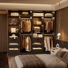 Besiost 36-In Closet Organizer with Wood Drawers, Freestanding Closet System with Hanging Rods - 4 of 4