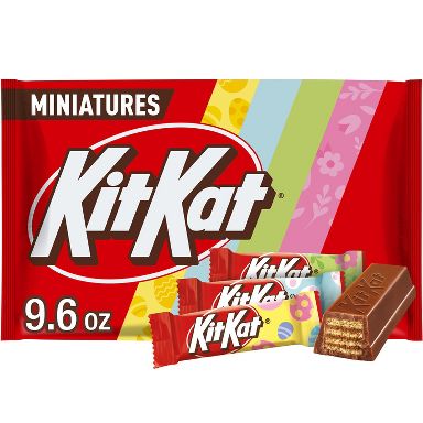 Kit Kat Milk Chocolate Wafer Easter Candy Miniatures - 9.6oz