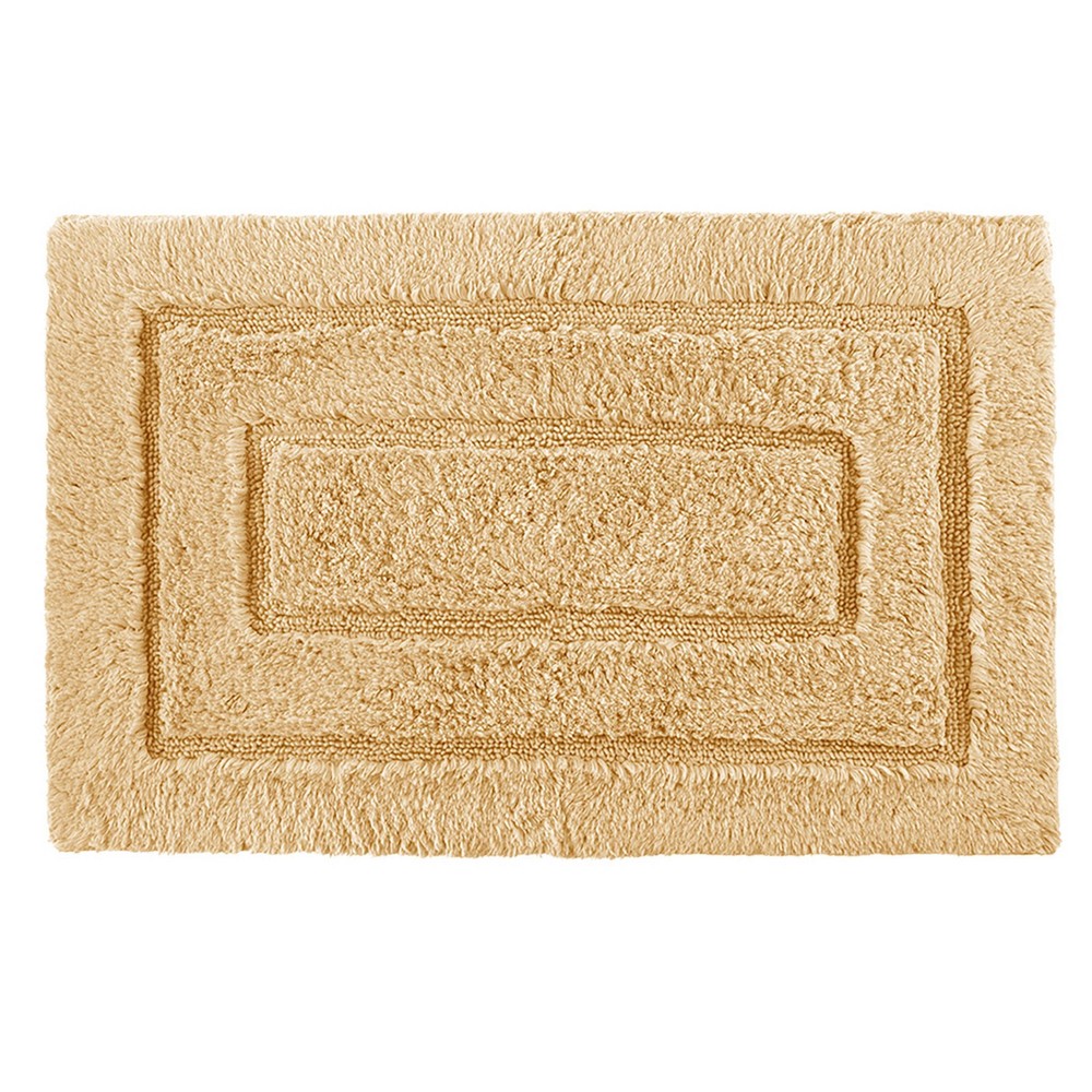 20inx32in Signature Bath Rug Gold - Cassadecor
