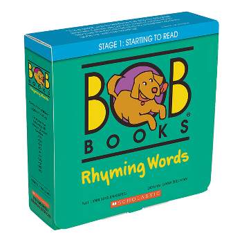 Bob Books - Rhyming Words Box Set Phonics, Ages 4 and Up, Kindergarten, Flashcards (Stage 1: Starting to Read) - by  Lynn Maslen Kertell