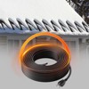 VEVOR Self-Regulating Pipe Heating Cable, 140FT 5W/FT Heat Tape for Pipes, Roof Snow Melting De-icing, Gutter and Pipe Freeze Protection, Black - 2 of 4