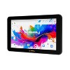 LINSAY 7" Tablet 128GB Storage Bundle with Light Blue Leather Case Android 15 - 3 of 3