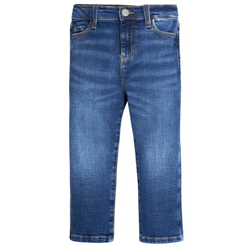 Gerber Infant And Toddler Neutral Denim Straight Fit Jeans : Target