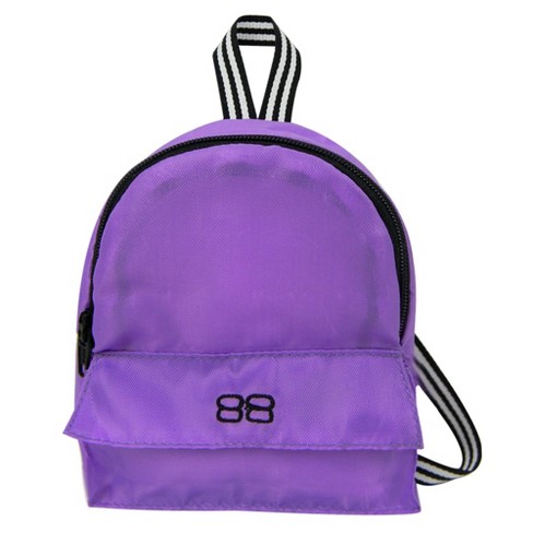 ERICAT 3D Printing Backpack Cute Purple Daily Large