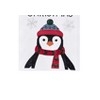 C&F Home Christmas "Have a Holly Jolly Christmas" Sentiment Penguin Cotton Flour Sack Kitchen Dish Towel   27L x 18W in. - 3 of 4