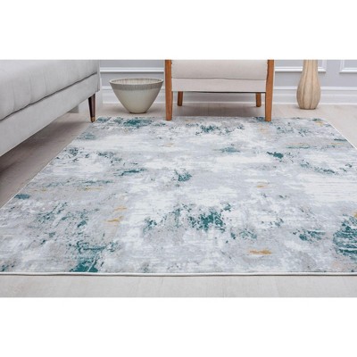 Rugs America Silas Abstract Vintage Area Rug
