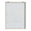 Kate and Laurel Blake One Fine Morning Framed Printed Glass by Janet Meinke-Lau, 18x24, Natural - 4 of 4