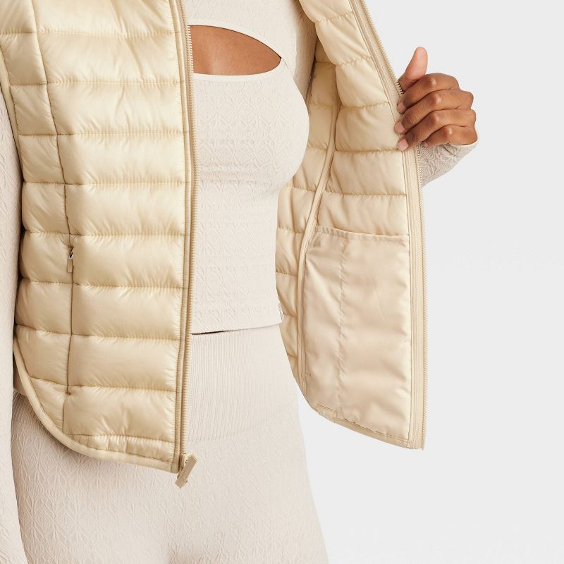 Women's Quilted Puffer Vest - JoyLab™, 5 of 12