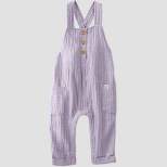 little Planet By Carter's Baby Rain Gauze Overalls - Lilac Purple