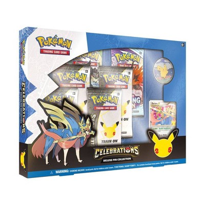 2021 Pokemon Trading Card Game Celebrations Deluxe Pin Collection